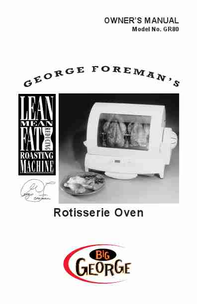 George Foreman Oven GR80-page_pdf
